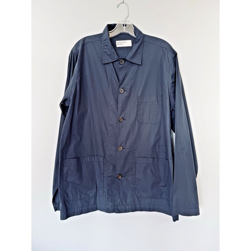 NWT Universal Standard Bakers Poplin Overshirt Chore Coat XL Workwear Utility